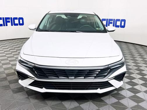 White 2024 Hyundai ELANTRA SEL