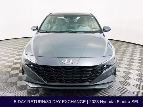 Gray 2023 Hyundai ELANTRA SEL