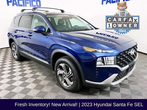 Blue 2023 Hyundai SANTA FE SEL