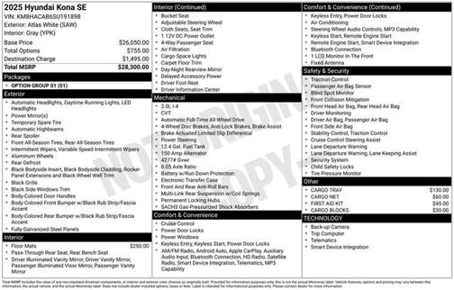 2025 Hyundai KONA SE