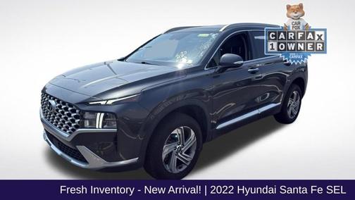 Gray 2022 Hyundai SANTA FE SEL