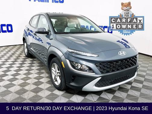 Gray 2023 Hyundai KONA SE