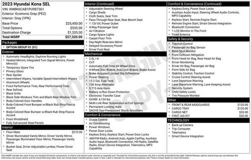 2023 Hyundai KONA SEL
