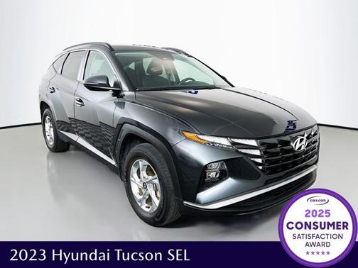 Gray 2023 Hyundai TUCSON SEL