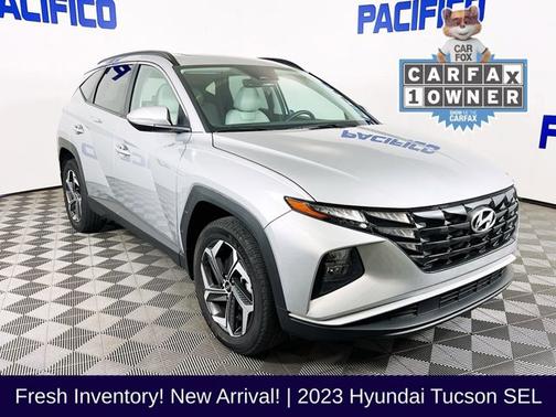 Silver 2023 Hyundai TUCSON SEL
