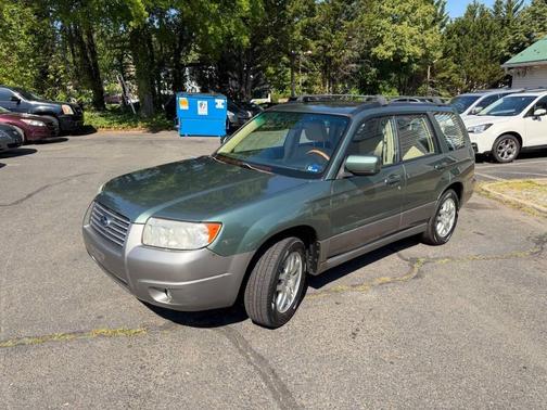Evergreen Metallic/Steel Gray Metallic 2006 Subaru Forester 2.5 X