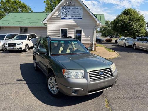Evergreen Metallic/Steel Gray Metallic 2006 Subaru Forester 2.5 X