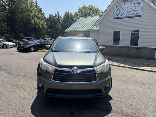 Alumina Jade Metallic 2016 Toyota Highlander XLE