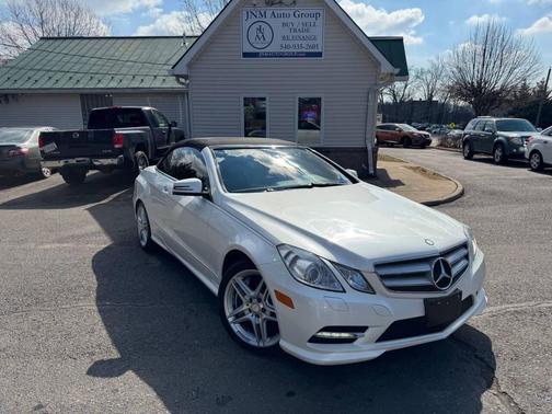 2013 Mercedes-Benz E-Class E 550 2dr Convertible