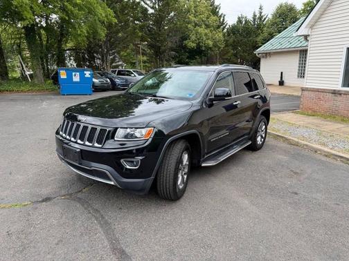 Black Forest Green Pearlcoat 2014 Jeep Grand Cherokee Limited