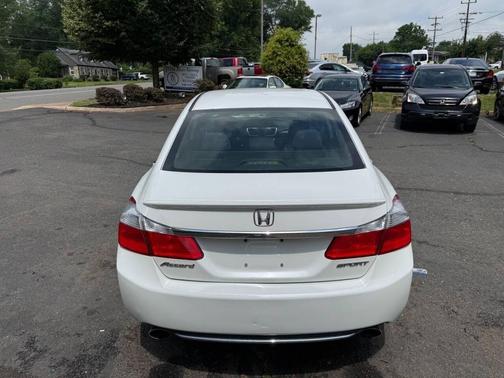White Orchid Pearl 2014 Honda Accord Sport