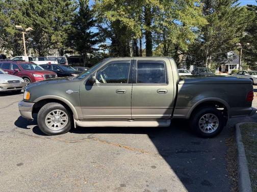 Estate Green Metallic/Arizona Beige Metallic 2002 Ford F-150 King Ranch SuperCrew