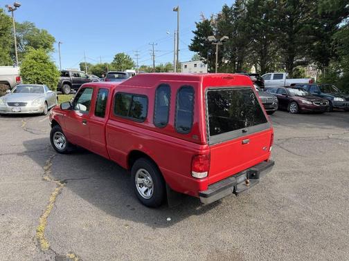 Bright Red Clearcoat 2000 Ford Ranger XLT SuperCab
