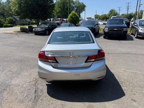 Alabaster Silver Metallic 2014 Honda Civic LX