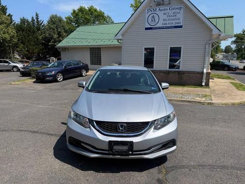 Alabaster Silver Metallic 2014 Honda Civic LX