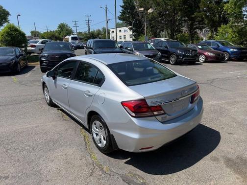 Alabaster Silver Metallic 2014 Honda Civic LX