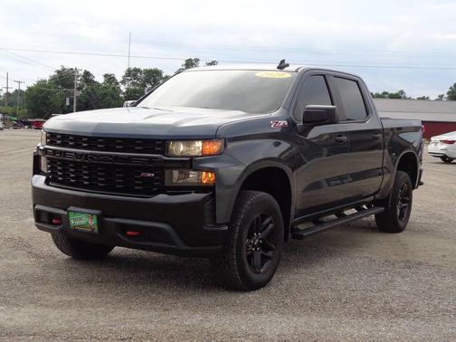 Shadow Gray Metallic 2020 Chevrolet Silverado 1500 Custom Trail Boss