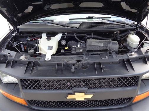 Black 2016 Chevrolet Express 3500 LS
