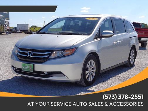 Alabaster Silver Metallic 2014 Honda Odyssey EX-L