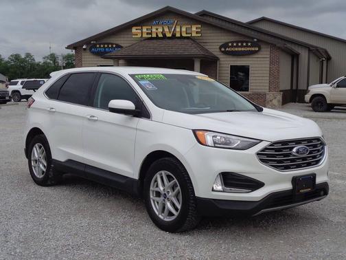 Oxford White 2022 Ford Edge SEL
