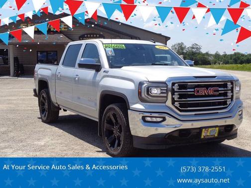 Quicksilver Metallic 2017 GMC Sierra 1500 SLT