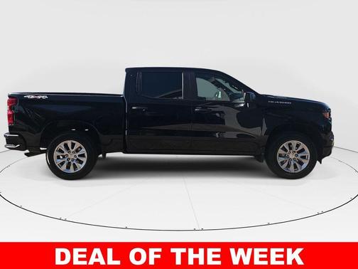 Black 2025 Chevrolet Silverado 1500 Custom