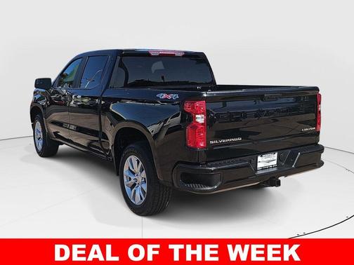 Black 2025 Chevrolet Silverado 1500 Custom