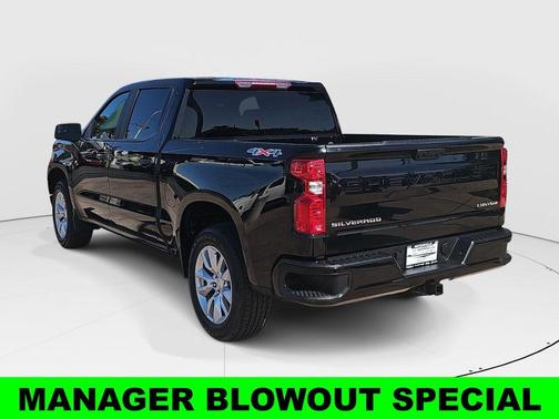 Black 2025 Chevrolet Silverado 1500 Custom