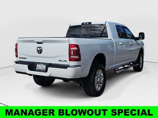 Bright White Clearcoat 2023 RAM 2500 Laramie