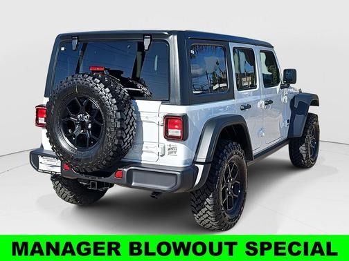 Bright White Clearcoat 2026 Jeep Wrangler Sport