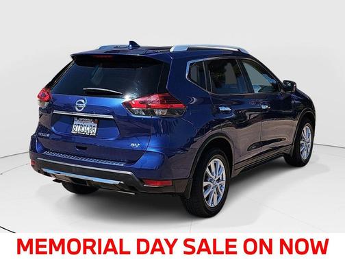 Caspian Blue 2017 Nissan Rogue SV