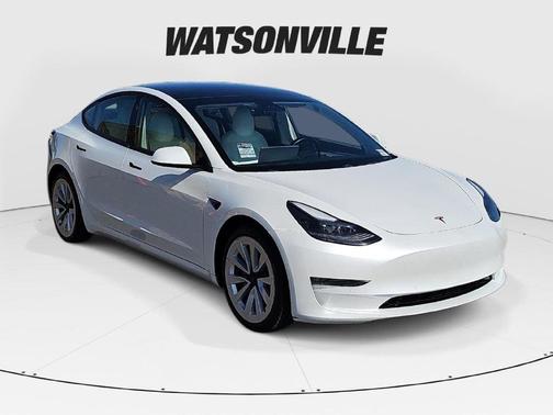Pearl White Multi 2021 Tesla Model 3 Long Range