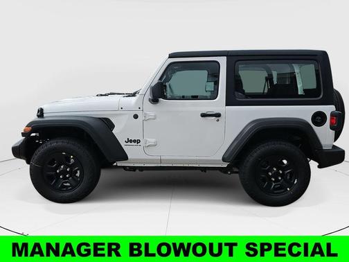 Bright White Clearcoat 2026 Jeep Wrangler Sport