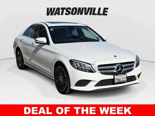 Polar White 2021 Mercedes-Benz C-Class C 300