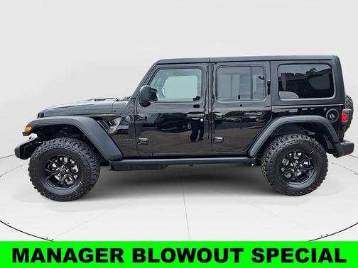 Black Clearcoat 2026 Jeep Wrangler Sport