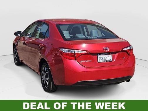 Barcelona Red Metallic 2015 Toyota Corolla LE