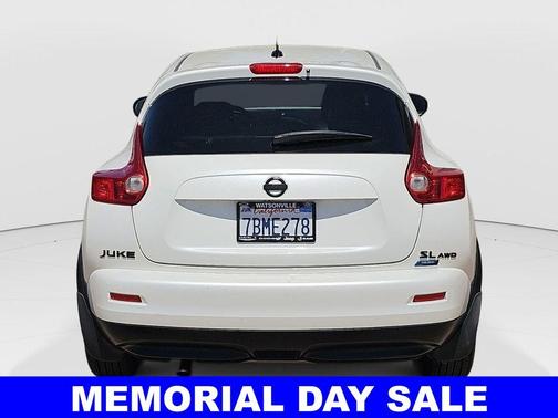 Pearl White 2013 Nissan Juke SL