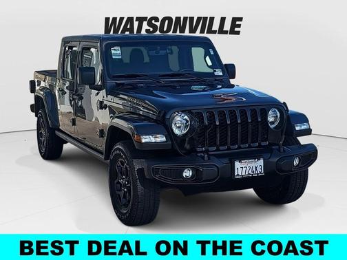 Granite Crystal Clearcoat Metallic 2021 Jeep Gladiator Sport