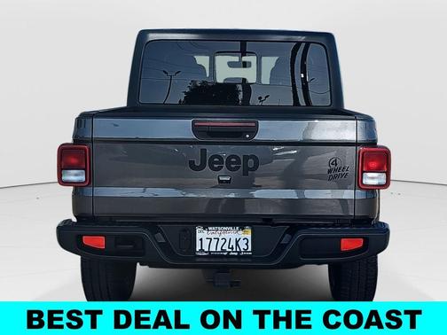 Granite Crystal Clearcoat Metallic 2021 Jeep Gladiator Sport