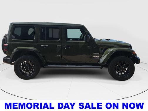 Sarge Green Clearcoat 2023 Jeep Wrangler 4xe Sahara