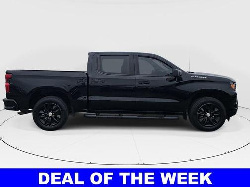Black 2024 Chevrolet Silverado 1500 Custom