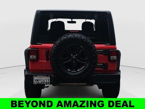 Firecracker Red Clearcoat 2021 Jeep Wrangler Sport