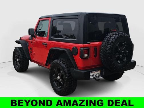 Firecracker Red Clearcoat 2021 Jeep Wrangler Sport