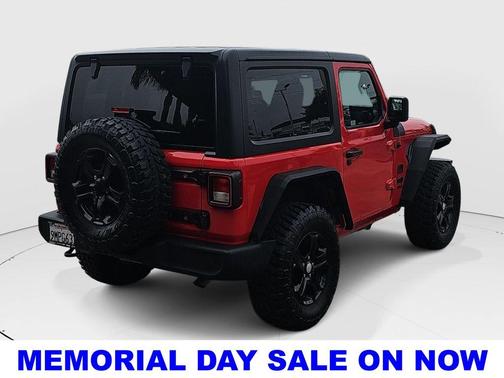 Firecracker Red Clearcoat 2021 Jeep Wrangler Sport