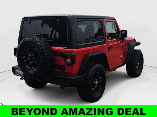 Firecracker Red Clearcoat 2021 Jeep Wrangler Sport