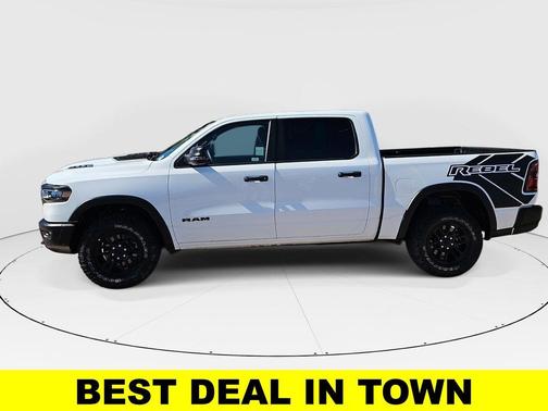 Bright White Clearcoat 2025 RAM 1500 Rebel