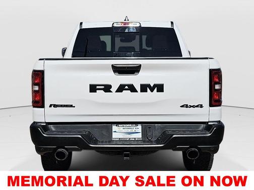 Bright White Clearcoat 2025 RAM 1500 Rebel