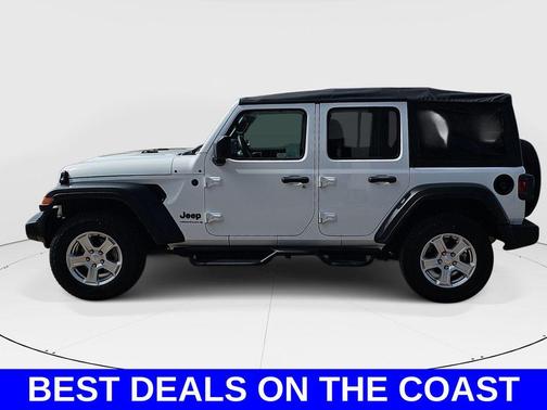Bright White Clearcoat 2023 Jeep Wrangler Sport