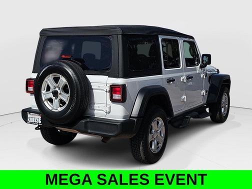 Bright White Clearcoat 2023 Jeep Wrangler Sport