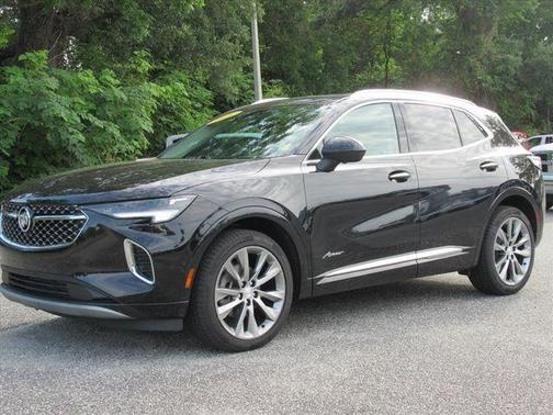Ebony Twilight Metallic 2021 Buick Envision Avenir